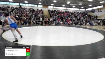 152 lbs Final - Sam Lapham, Trumbull vs Donell Young, Fairfield Ludlowe