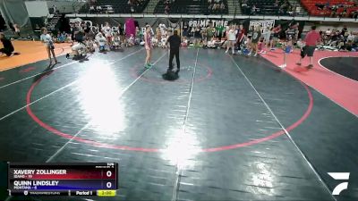 106 lbs Round 3 (8 Team) - Xavery Zollinger, Idaho vs Quinn Lindsley, Montana