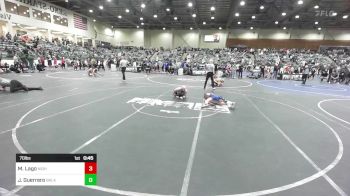 70 lbs 5th Place - Michael Lago, Nighthawks WC vs Johnny Guerrero, Orland WC