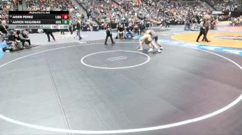 190-3A Champ. Round 1 - Aaron Hagaman, Holy Family vs Aiden Perez, Lamar