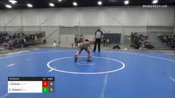 80 lbs Prelims - Izayiah Chavez, Whitted Trained Red vs Carter Dawson, Oregon Outlaws
