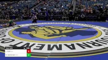 126 lbs Consi Of 16 #2 - Lorenzo Call, Stansbury vs Kyle Sieminski, Sweet Home