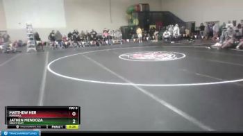 160 lbs Cons. Round 2 - Matthew Her, Marshall vs Jathen Mendoza, Sibley East