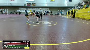 115 lbs Champ. Round 2 - Deniulcy Lopez Polino, McDaniel vs Taelyn Wallace, St. Helens