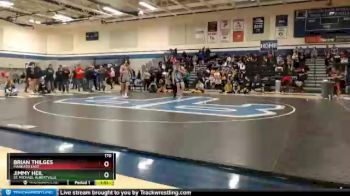 170 lbs Quarterfinal - Brian Thilges, Mankato East vs Jimmy Heil, St. Michael-Albertville