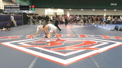 126 lbs Consi Of 32 #2 - Austin Guerrieri, DE vs Mason Katschor, MI