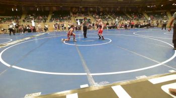 110 lbs Quarterfinal - Dylan Roberts, Claremore Wrestling Club vs Bodie Franklin, Madill Takedown