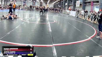 110 lbs Rd# 3- 11:30am Friday - Olivia Anderson, Cali Pink vs Sophia Garza, So. Cal. Hammers