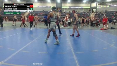 165 lbs Champ. Round 3 - Andrew Yeats, Huntingdon vs Cameron Hunt, Mt. Olive