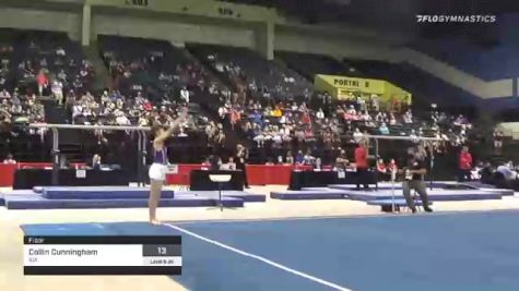 Collin Cunningham - Floor, IGA - 2021 USA Gymnastics Development Program National Championships