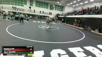 215 lbs Cons. Round 4 - Billy Velarde, Lander Valley vs Kaleb Clark, Green River