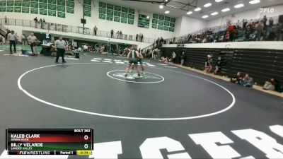 215 lbs Cons. Round 4 - Billy Velarde, Lander Valley vs Kaleb Clark, Green River