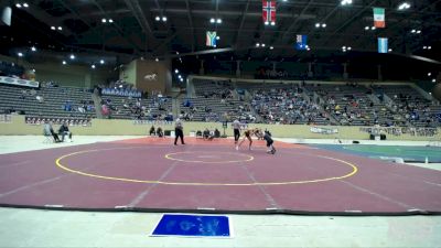 113 lbs Cons. Round 5 - Osvaldo Menchacha, Harrison County vs Blaine Kimery, South Oldham