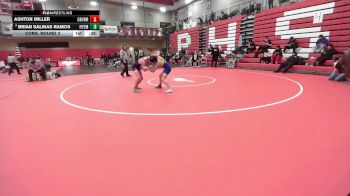 113 lbs Cons. Round 3 - Ashton Miller, Columbia (Burbank) vs Brian Salinas Ramos, Fife