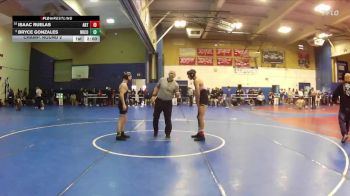 138 lbs Champ. Round 2 - Isaac Ruelas, Artesia vs Bryce Gonzales, Norco