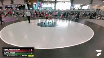 98 lbs Round 3 - Camila Hernandez, Katy Area Wrestling Club vs Juana Aviles, Mission Wrestling Club