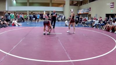 120 lbs 6th Wrestleback (32 Team) - Jackson Lavin, Indiana Outlaws vs Noah Brown, Guerilla WC