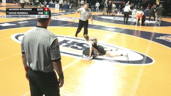 3A 113 lbs Champ. Round 1 - Jackson Schadegg, Belleville (East) vs Lucas Crandall, Palatine (Fremd)