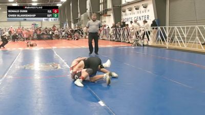 96 lbs Round 5 (3pm Friday) - Ronald Dunn, Florida Elite vs Owen Blankenship, VA. Patriots