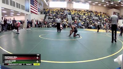 138 lbs Cons. Round 5 - Mathias Hill, CANTON MCKINLEY vs Lucas Nair, NORTHWEST