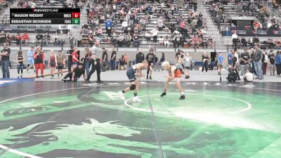 75 lbs Champ. Rd Of 16 - Mason Weight, Roseburg Mat Club /Umpqua Valley Wrestling Associaction vs Sebastian Mckenzie, Falls Academy