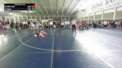 67 lbs Cons. Round 3 - Clancy Hill, Bear River Wrestling Club vs JT Papa, Champions Wrestling Club