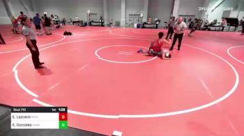 132 lbs 5th Place - Ezekiel Lazcano, Phox Raw WC vs Emilio Gonzales, Vcwa