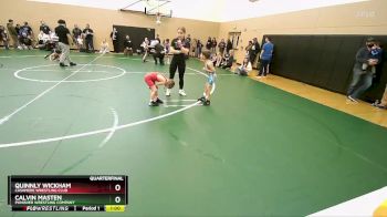 41-42 lbs Round 1 - Calvin Masten, Punisher Wrestling Company vs Quinnly Wickham, Cashmere Wrestling Club