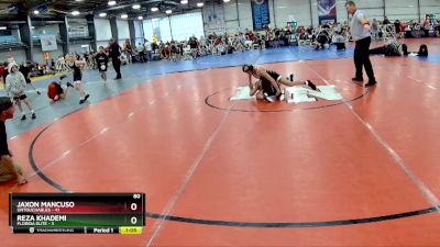 80 lbs Rd# 5- 3:45pm Friday Final Pool - Reza Khademi, Florida Elite vs Jaxon Mancuso, Untouchables