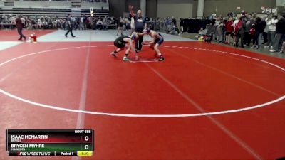 135 lbs Cons. Round 2 - Isaac McMartin, Bemidji vs Brycen Myhre, Minneota