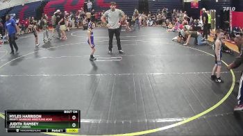 41 lbs Round 5 - Myles Harrison, Mighty Warriors Wrestling Acad vs Judith Ramsey, Cane Bay Cobras