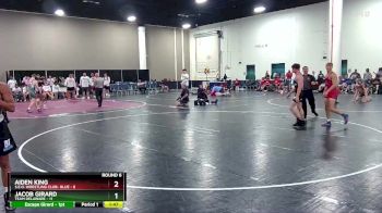 138 lbs Round 6 (8 Team) - Jacob Girard, Team Delaware vs Aiden King, S.E.O. Wrestling Club- Blue