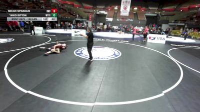 138 lbs Quarters - Niko Bitton, World Team Training Center vs Micah Spradlin, Driller Wrestling Club