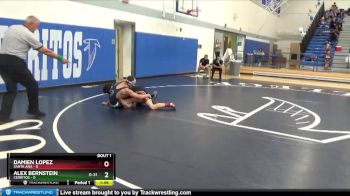 125 lbs Quarterfinals (8 Team) - Alex Bernstein, Cerritos vs Damien Lopez, Santa Ana