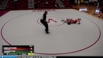 132 lbs Cons. Round 1 - Connor Flan, Minnesota vs Jake Leuthard, Minnesota