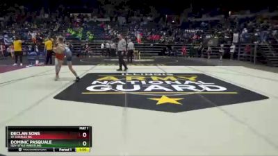 96 lbs Cons. Round 3 - Dominic Pasquale, Izzy Style Wrestling vs Declan Sons, St. Charles WC
