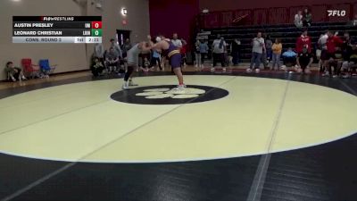285 lbs Cons. Round 2 - Leonard Christian, Life University vs Austin Presley, Montevallo