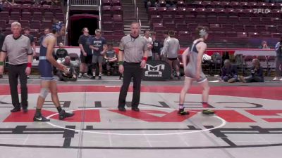 139 lbs Round Of 16 - Anthony Ceriani, Brookville Area vs Nikolas Ferra, Burrell