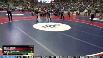 5A 170 lbs Semifinal - Justin Crutchmer, Lake Hamilton vs Ethyn Gibson, Russellville High