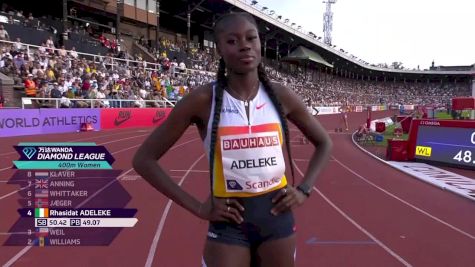 Professional Women's 400m, Finals 1