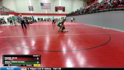 144 lbs Round 2 - Brian Teran Olivas, Arlington vs Daniel Silva, Katy Jordan