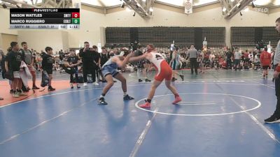 161 lbs Rr Rnd 1 - Mason Wattles, Smitty's Barn - MSC vs Marco Ruggiero, Estebuilt WC - MSC