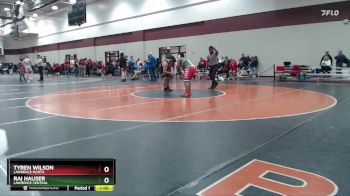 215 lbs Cons. Round 4 - Rai Hauser, Lawrence Central vs Tyren Wilson, Lawrence North