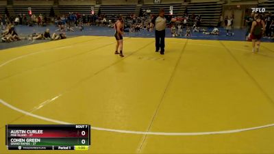 130 lbs Semis & 1st Wrestleback (8 Team) - Austin Curlee, Pine Island vs Cohen Green, Grand Rapids