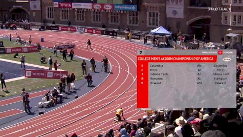 Men's 4x200m Relay Championship of America, Finals 1