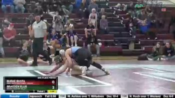138 lbs 3rd Place Match - Burke Busta, New Hampton/Turkey Valley vs Braeden Ellis, North Fayette Valley