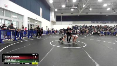 69 lbs Round 3 - Jessie Kelly, Savage House Wrestling vs Addison Yabur, Savage House Wrestling