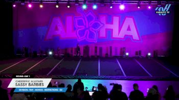 Cheeriffic Allstars - Sassy Barbies [2025 L1 Tiny - Novice - Restrictions - D2 Day 1] 2025 Aloha Concord Showdown