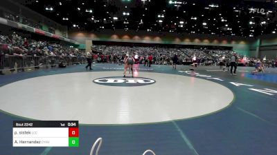 135 lbs Consi Of 16 #2 - Piper Sistek, La Costa Canyon vs Audrey Hernandez, Canyon View