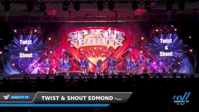 Twist & Shout Edmond - Junior Wisdom [2022 L3 - U17 Day 3] 2022 Spirit Sports Palm Springs Grand Nationals